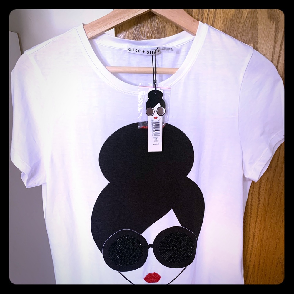 Alice + Olive shirt with tag